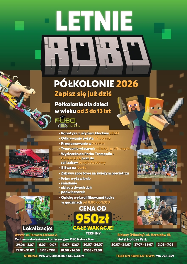 półkolonie robotyka